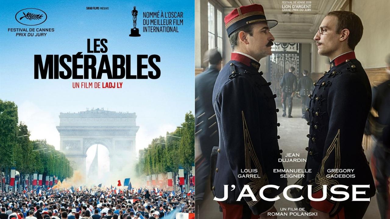César 2020 : Finalement, Les Misérables est autant nommé que J’Accuse