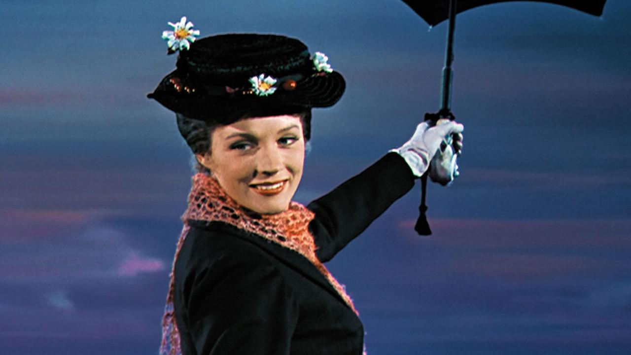 Julie Andrews dans Mary Poppins