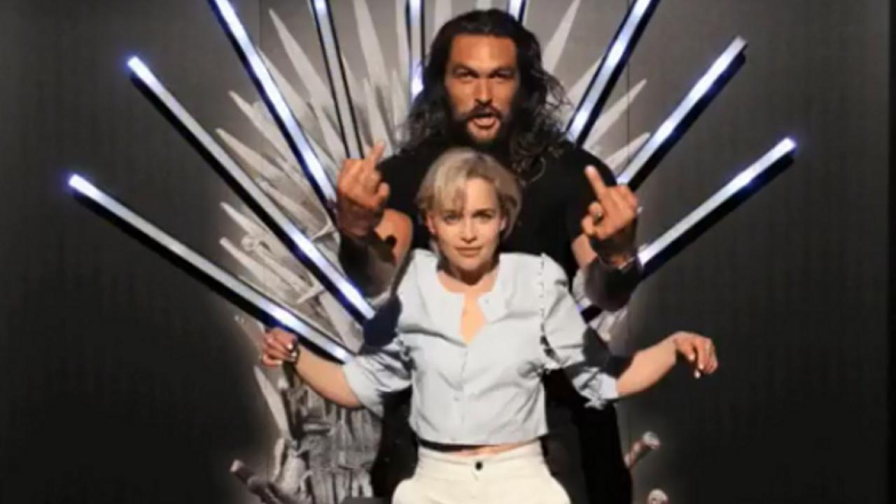 GOT Emilia Clarke et Jason Momoa réunis