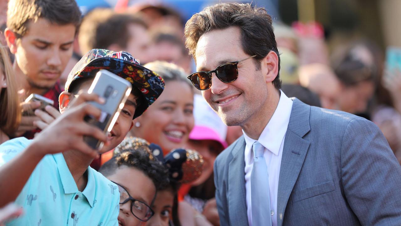 Paul Rudd à l'avant-première européenne de Ant-Man et la Guêpe