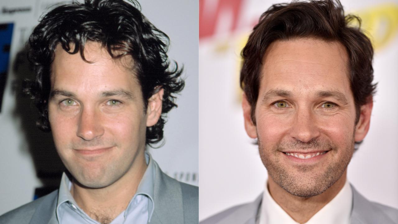 Paul Rudd : 2004 (époque de Friends)/2018 (Ant-Man et la Guêpe)