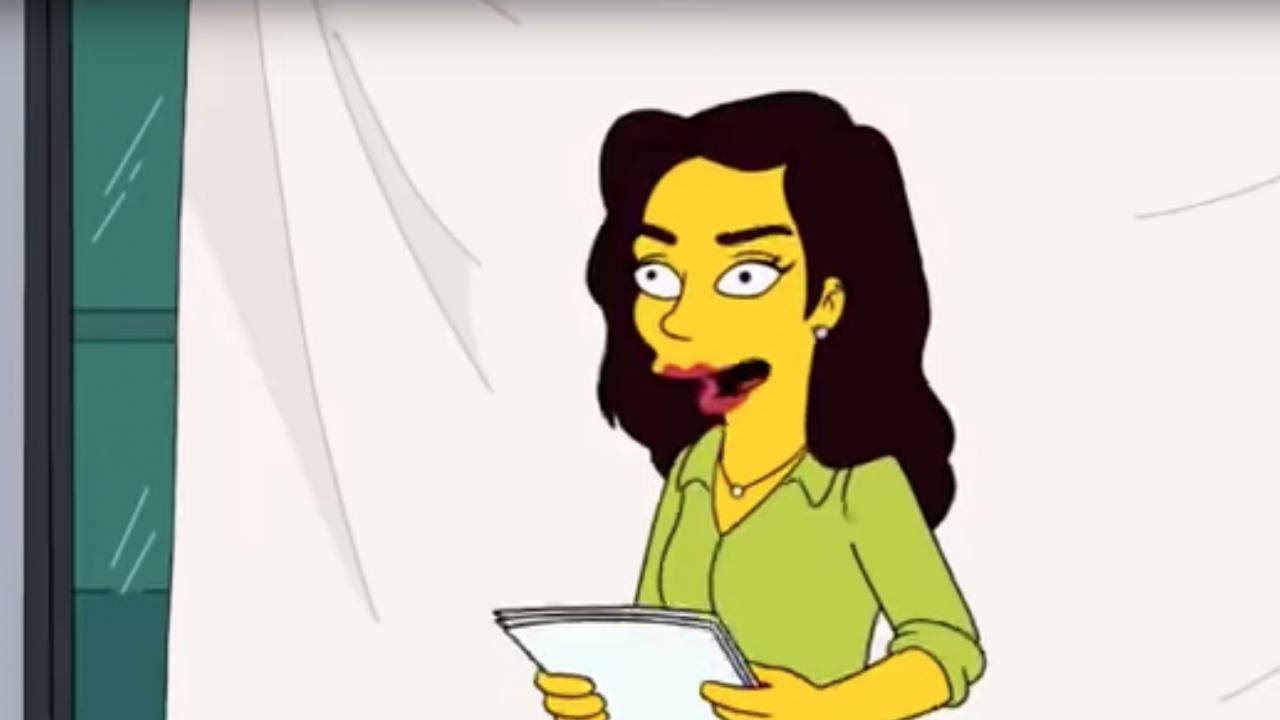 Gal Gadot Les Simpson