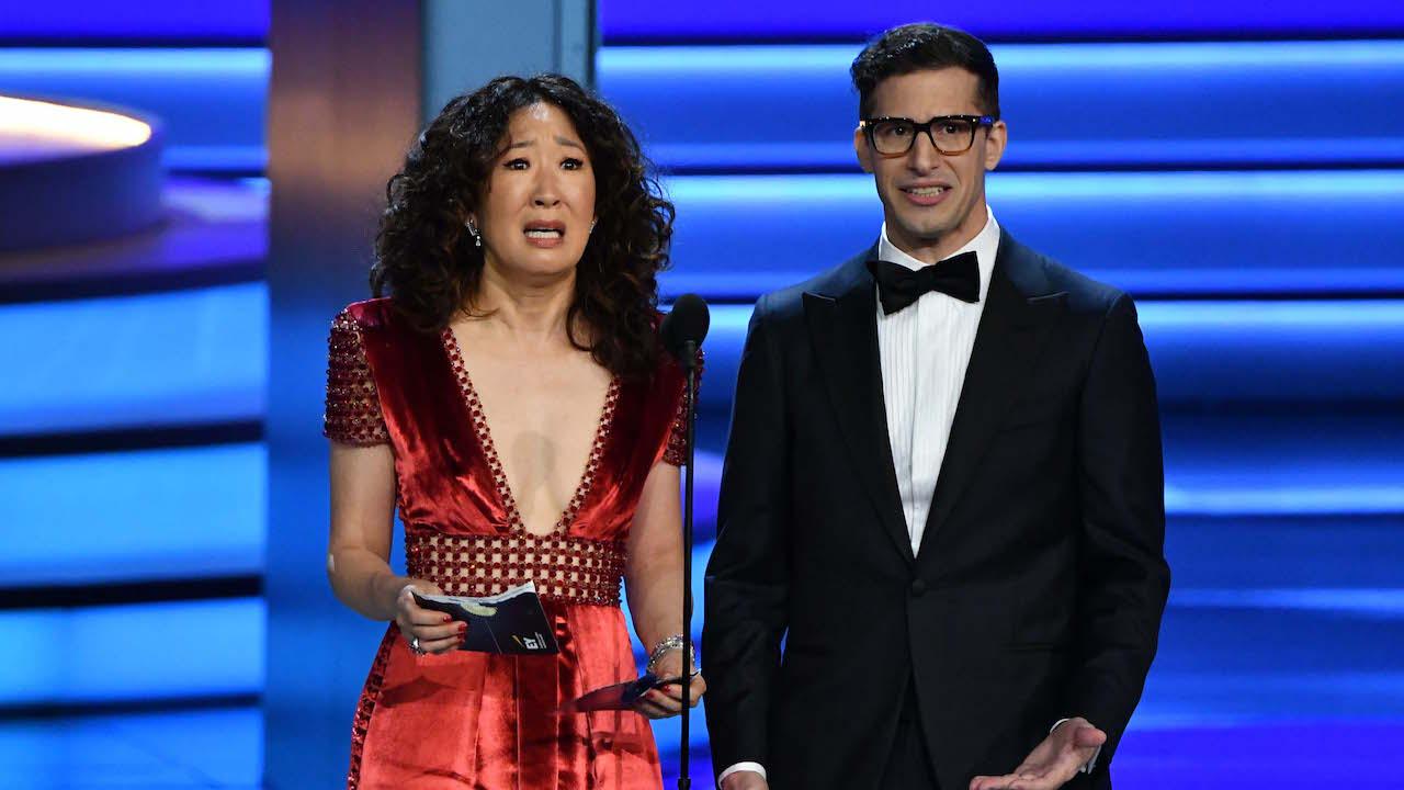 Sandra Oh et Andy Samberg