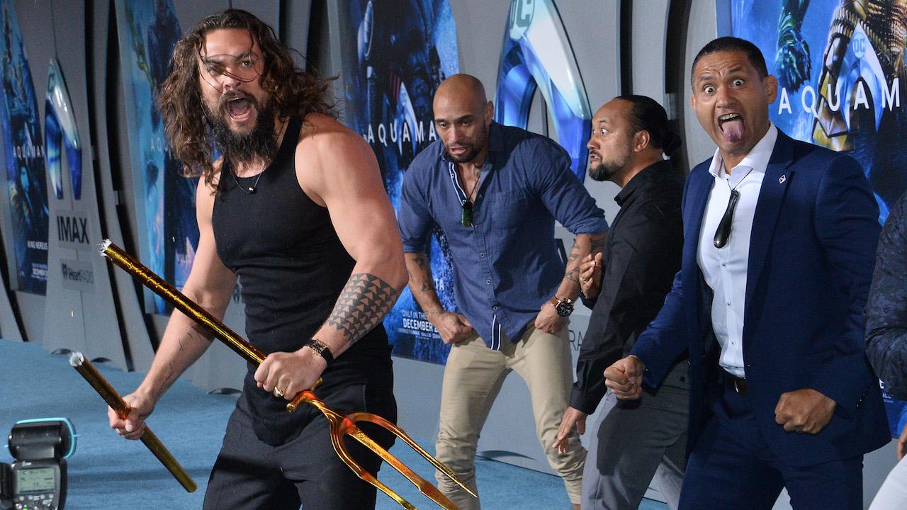 Jason Momoa avant-première Aquaman