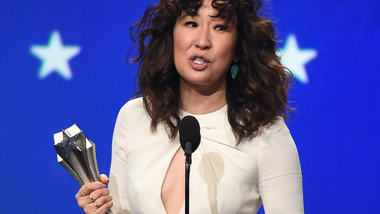 sandra oh critics choice