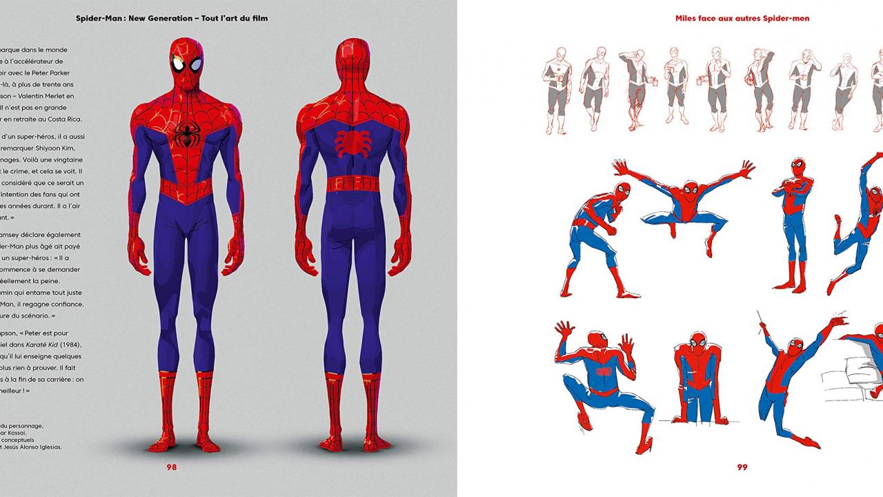 Spider-Man New Generation artbook