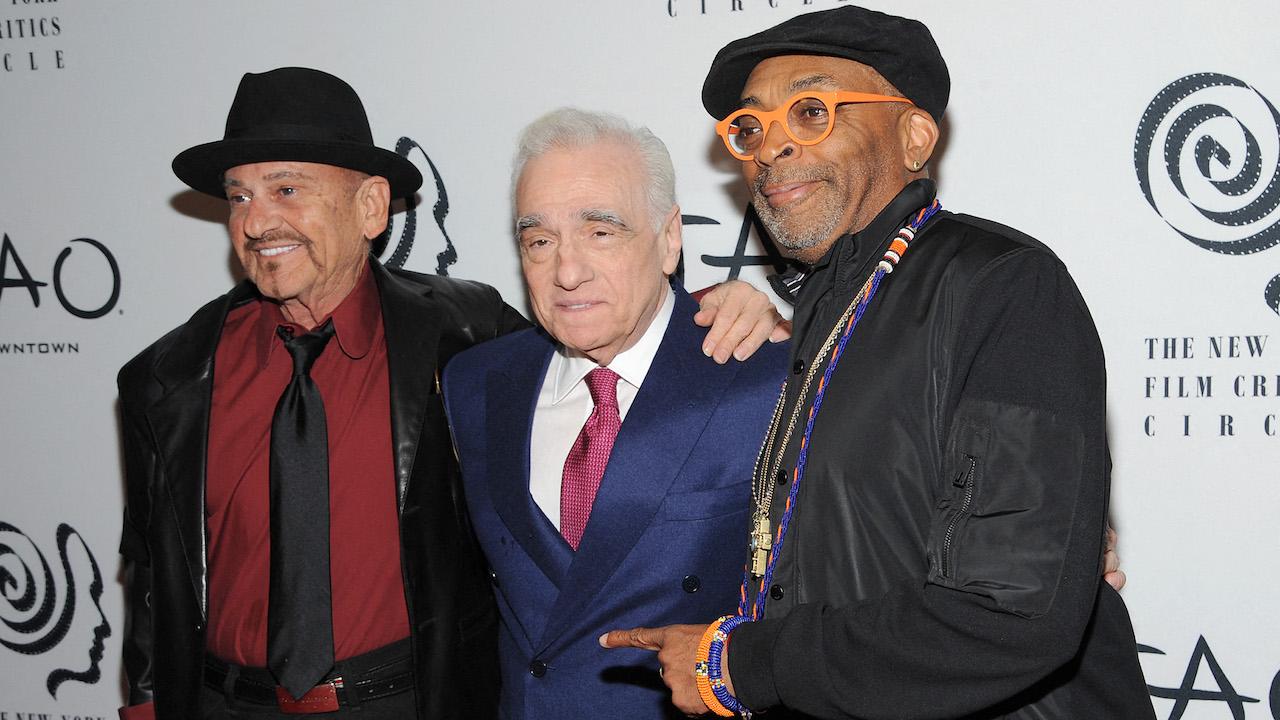 Joe Pesci,Martin Scorsese et Spike Lee aux New York Film Critics Circle Awards