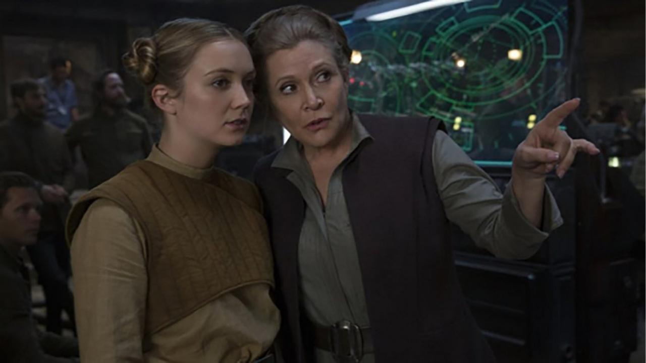 Star Wars Carrie Fisher Billie Lourd