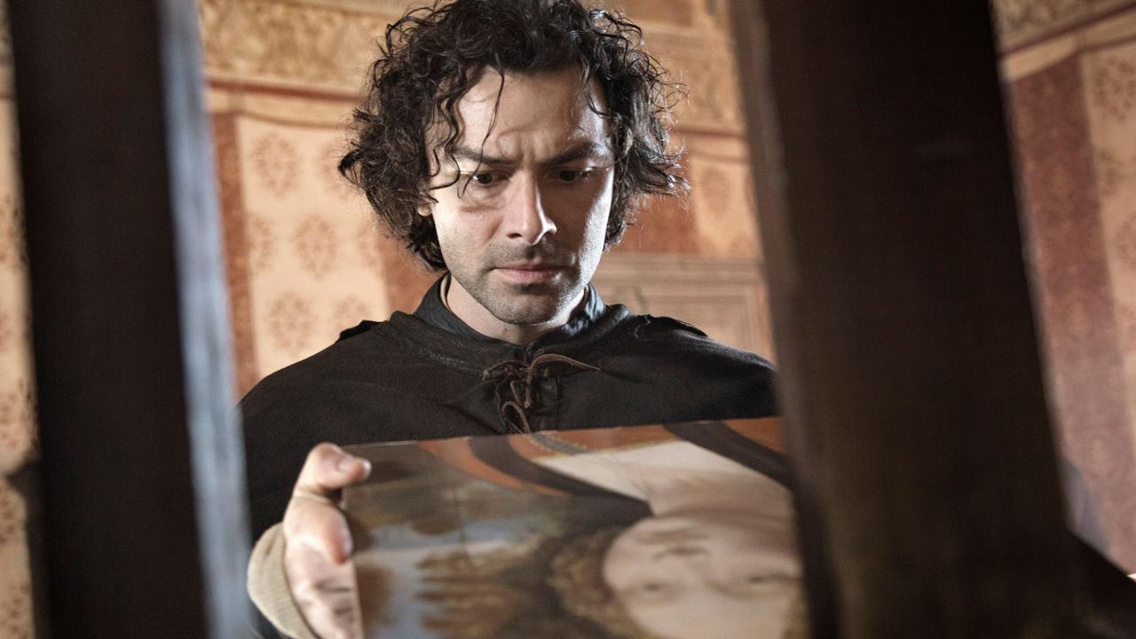 Aidan Turner as Leonardo da Vinci