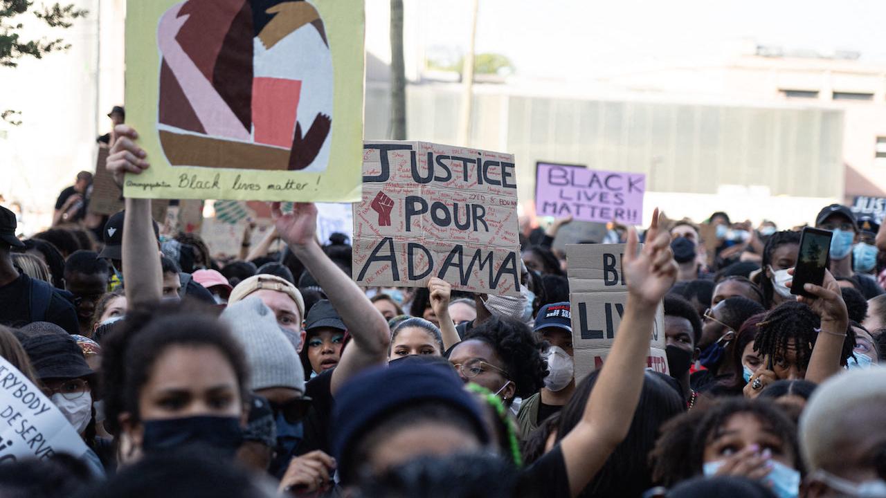 Le rassemblement du 2 juin 2020 à Paris "Justice pour Adama"