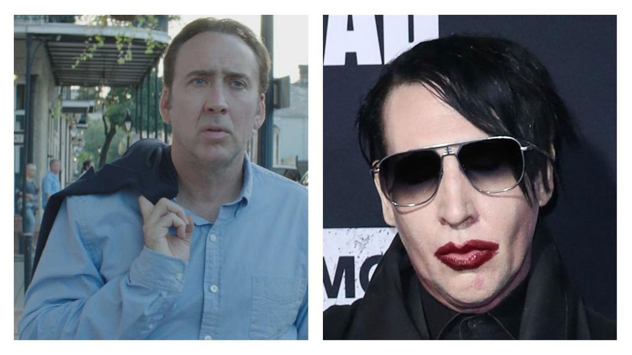 Marilyn Manson et Nicolas Cage 