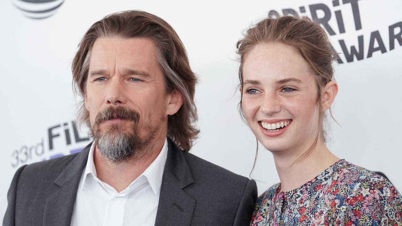 Ethan Hawke et Maya Hawke