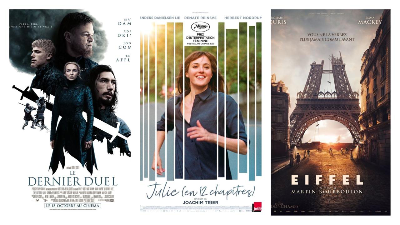 Affiche sorties de films mercredi 13 octobre 2021