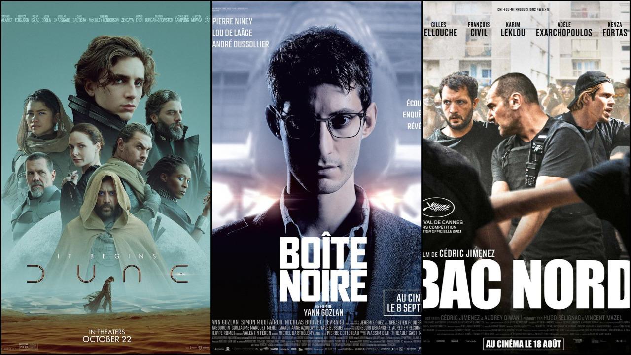 Box-office français du 5 octobre : Dune, Boîte noire et Bac Nord restent en tête