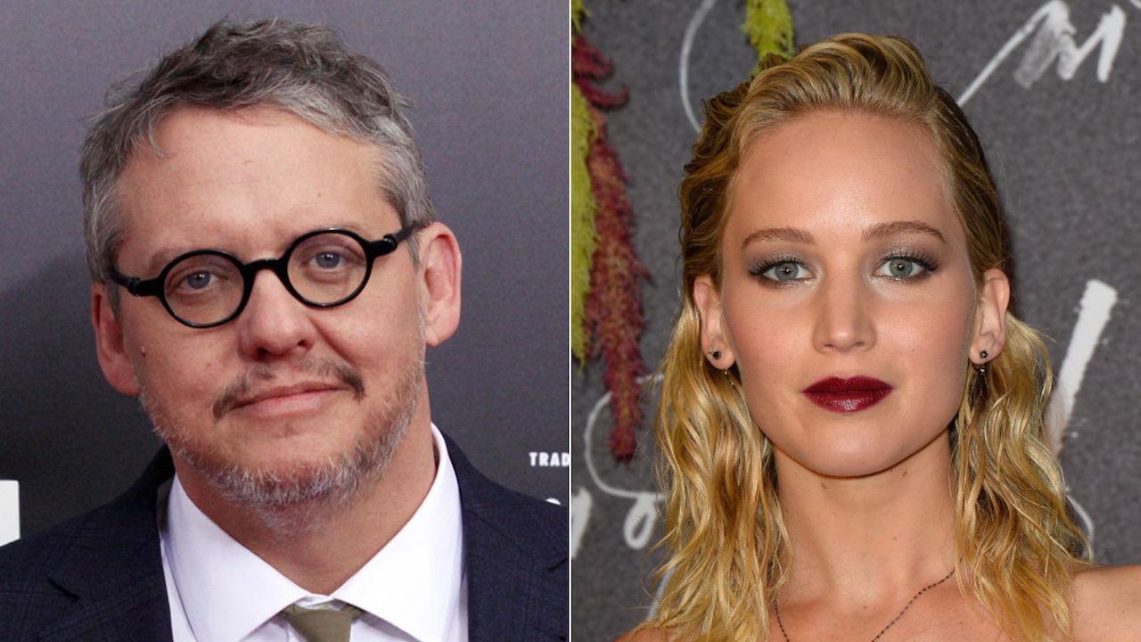 Adam McKay et Jennifer Lawrence