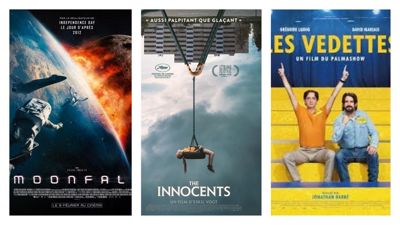Affiches sorties de films du 9 février 2022