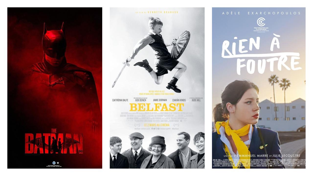 Affiches sorties de films mercredi 3 mars 2022