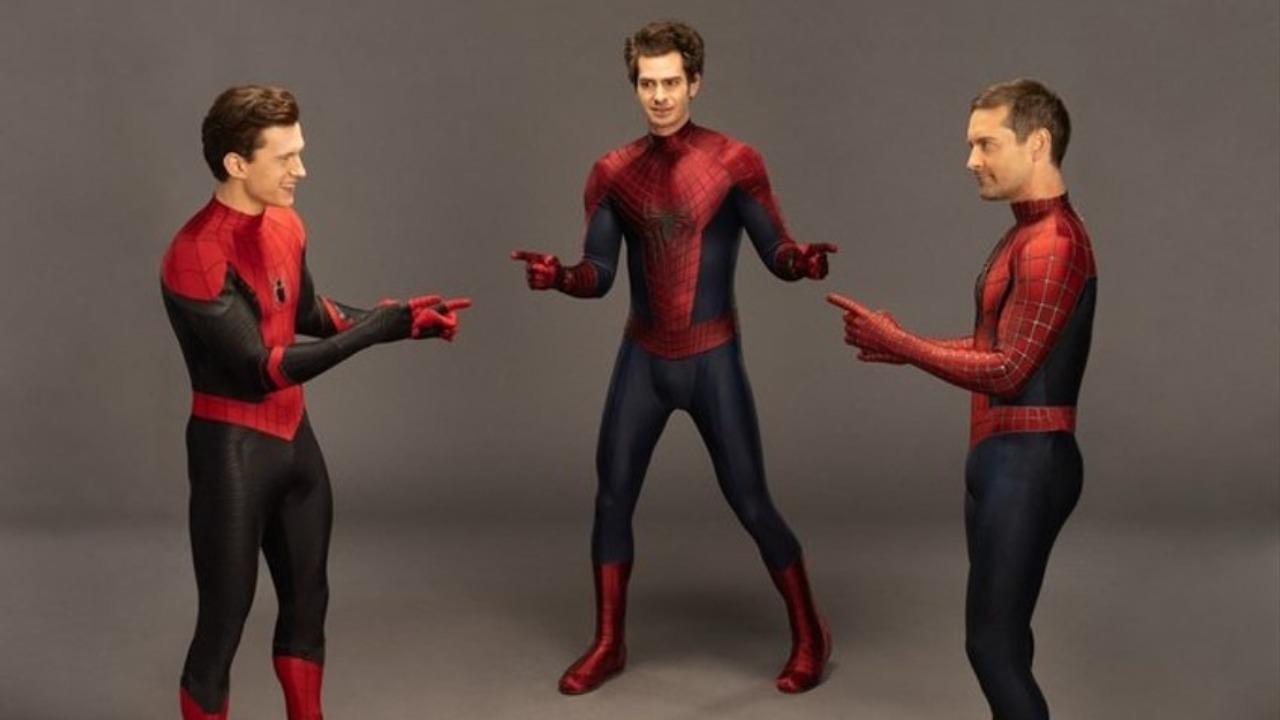 Les trois Spider-Man rejouent l'incontournable meme pour la sortie DVD No Way Home en avril