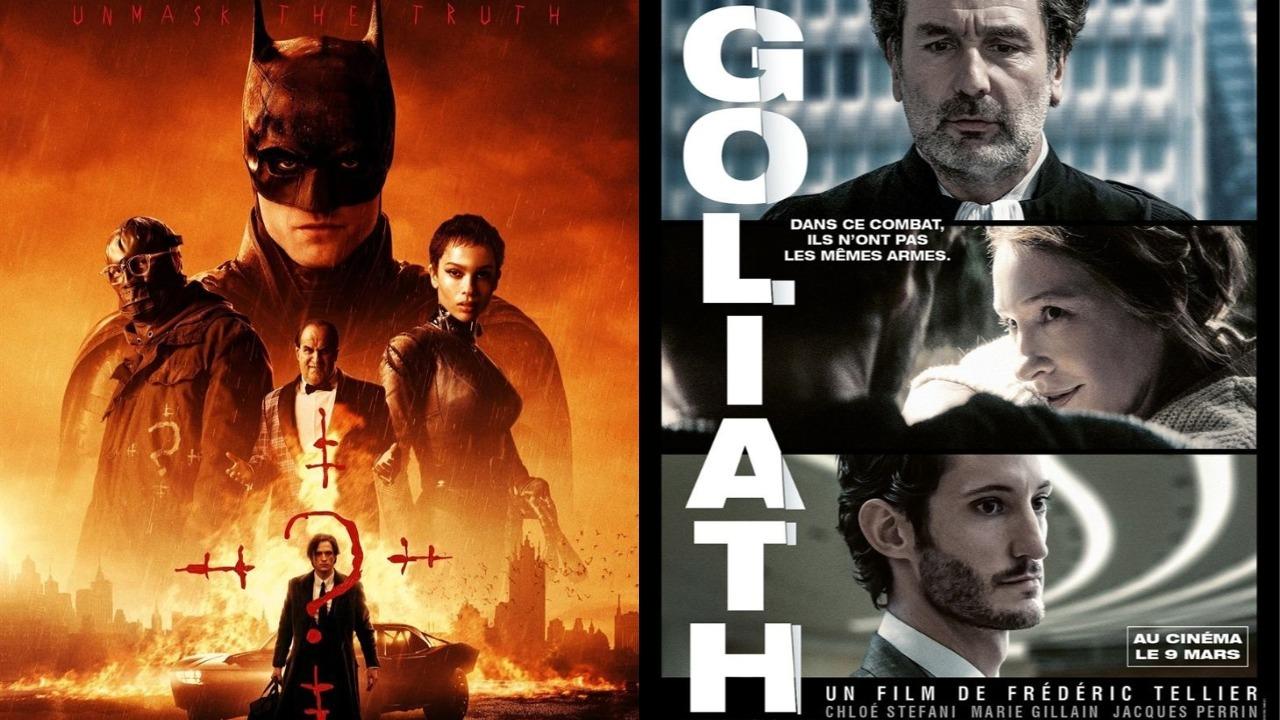 Box-office français du 15 mars : The Batman reste en tête, Goliath démarre bien