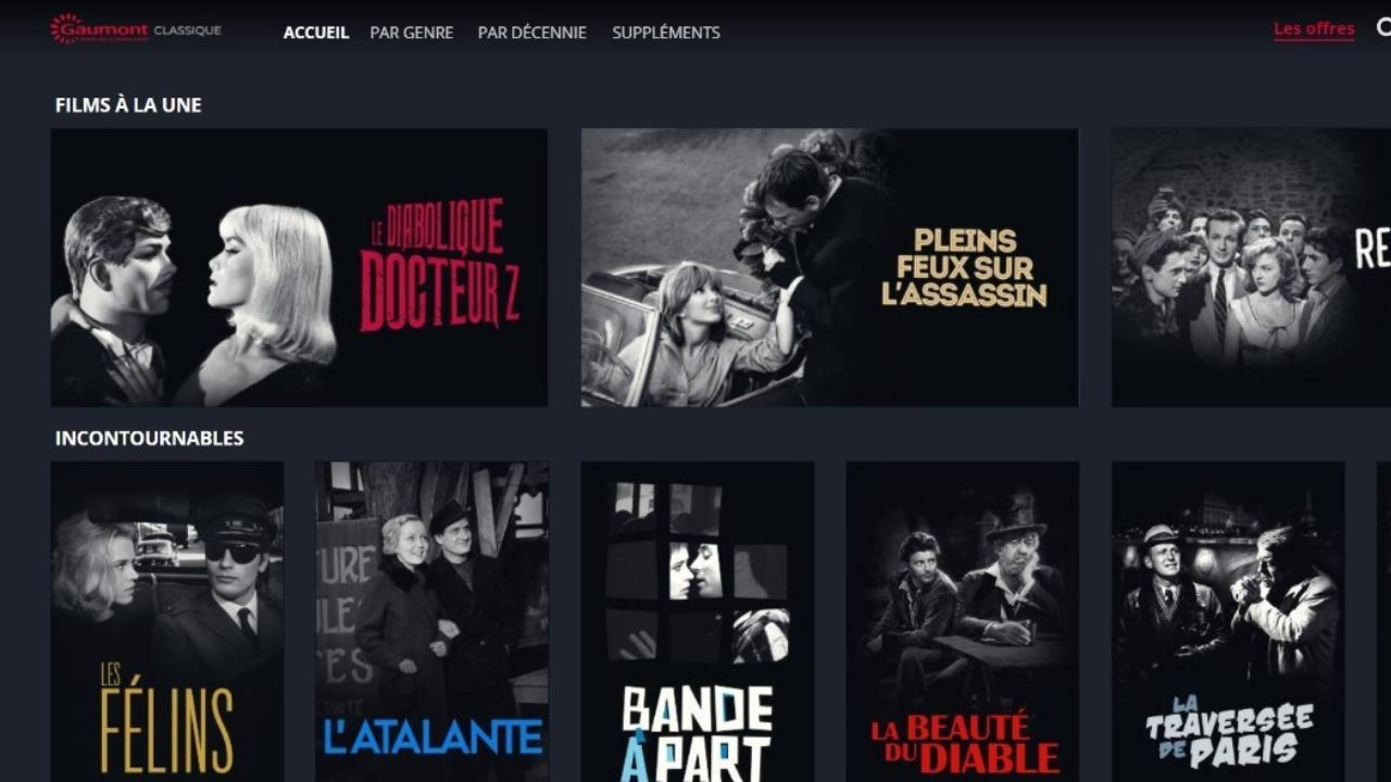 Gaumont lance sa plateforme de streaming avec ses propres films