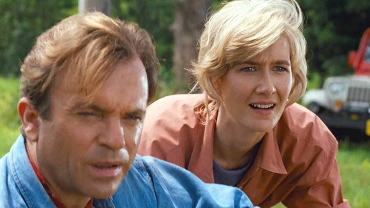 Jurassic Park Alan Grant et Ellie Sattler
