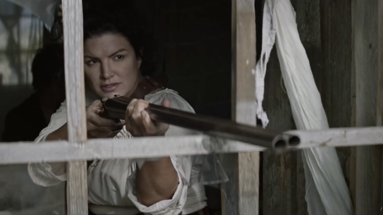 Gina Carano dans Terror on the prairie