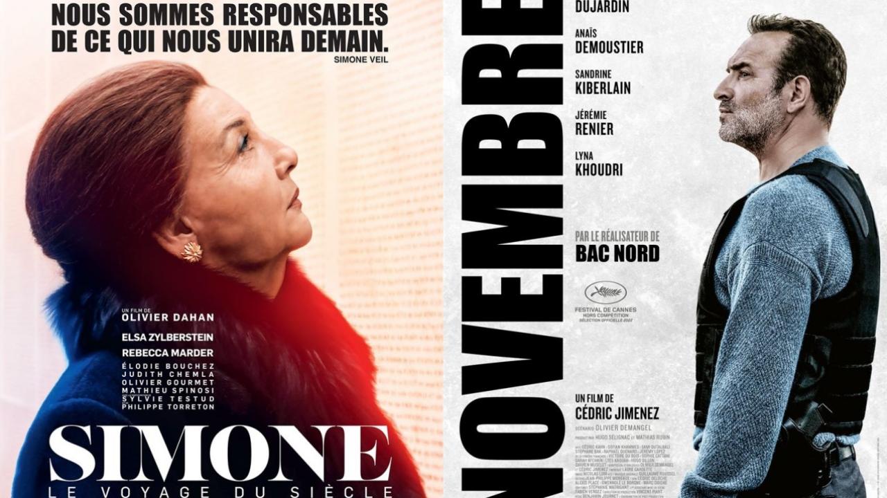 Simone et Novembre se talonnent au box-office français