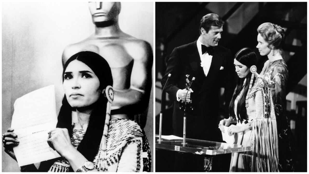 Sacheen Littlefeather aux Oscars 1973