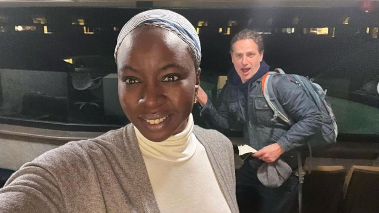 Danai Gurira avec Andrew Lincoln