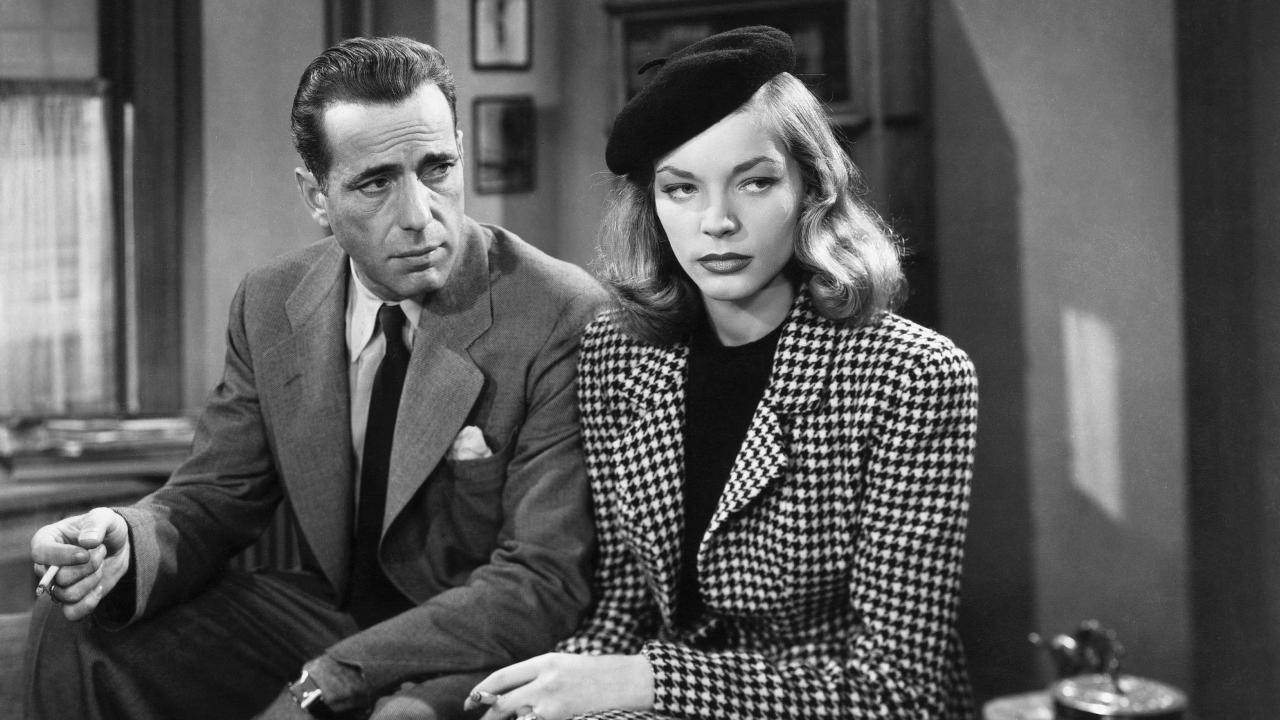 Bogart et Bacall dans Le Grand Sommeil