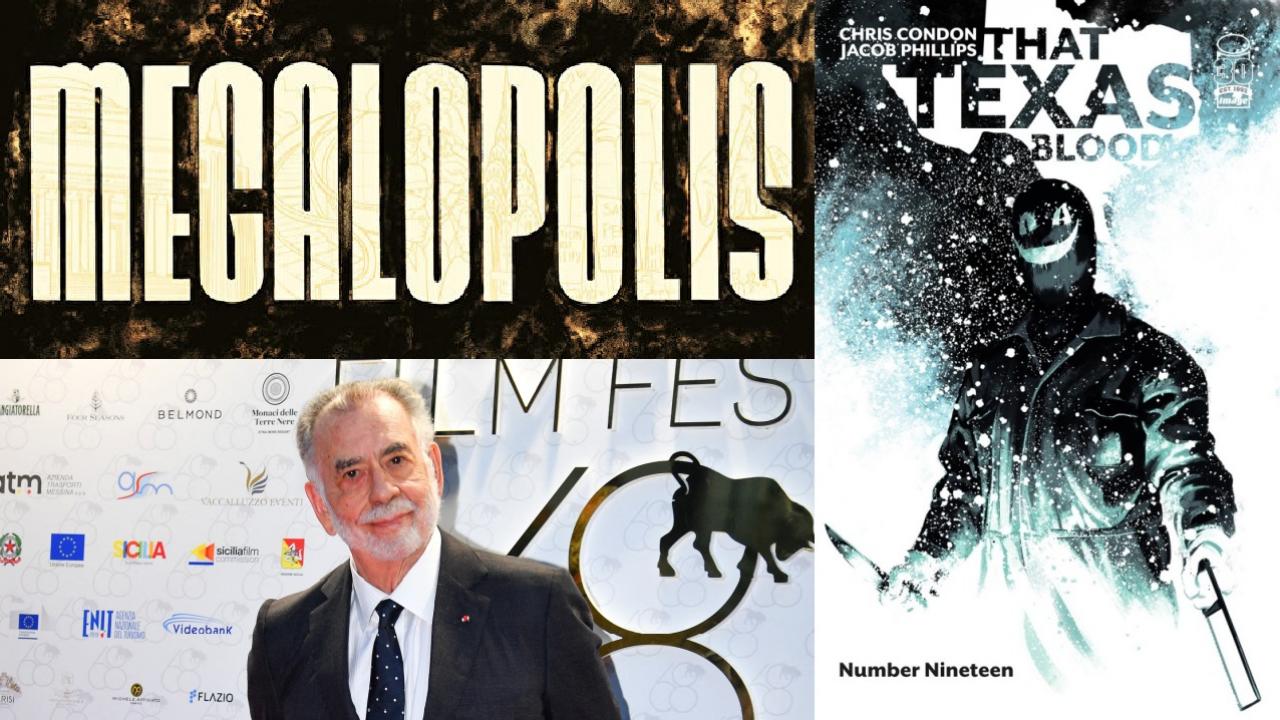 Megalopolis, de Francis Ford Coppola, sortira au cinéma en 2024 accompagné d'un comic book
