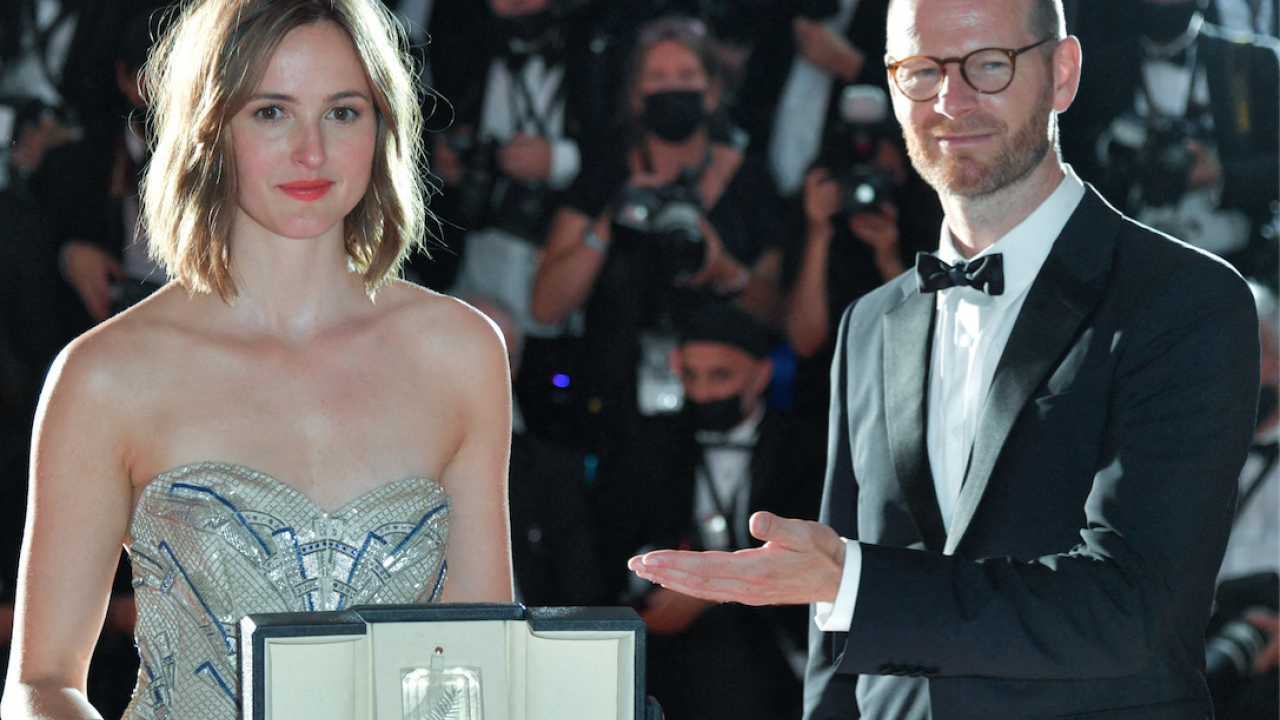 Joachim trier et Renate Reinsve Cannes 2021