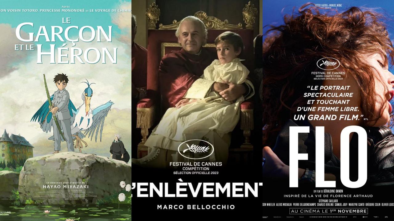 Affiches Films à l'affiche mercredi 1er novembre 2023