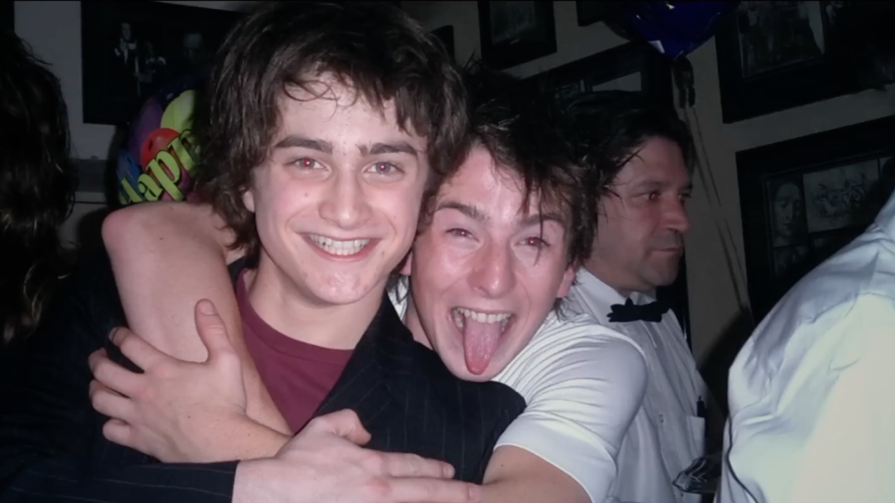 Daniel Radcliffe et David Holmes sa doublure cascade