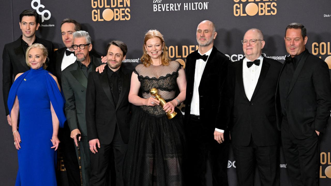 Succession Golden Globes 2024