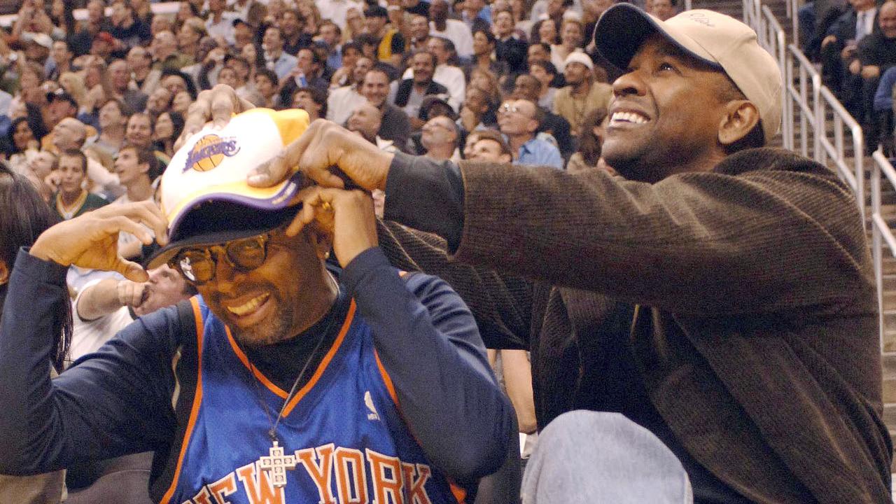 Spike Lee  et Denzel Washington