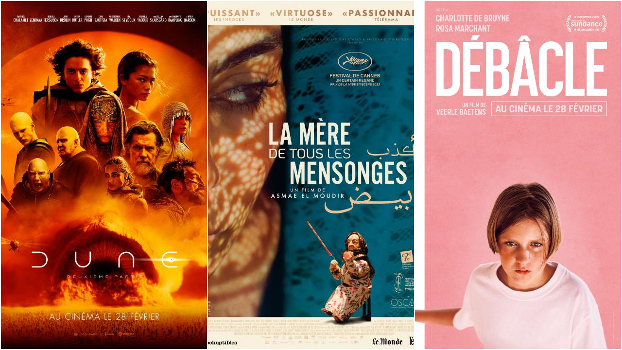 Affiches Films à l'affiche mercredi 28 février 2024