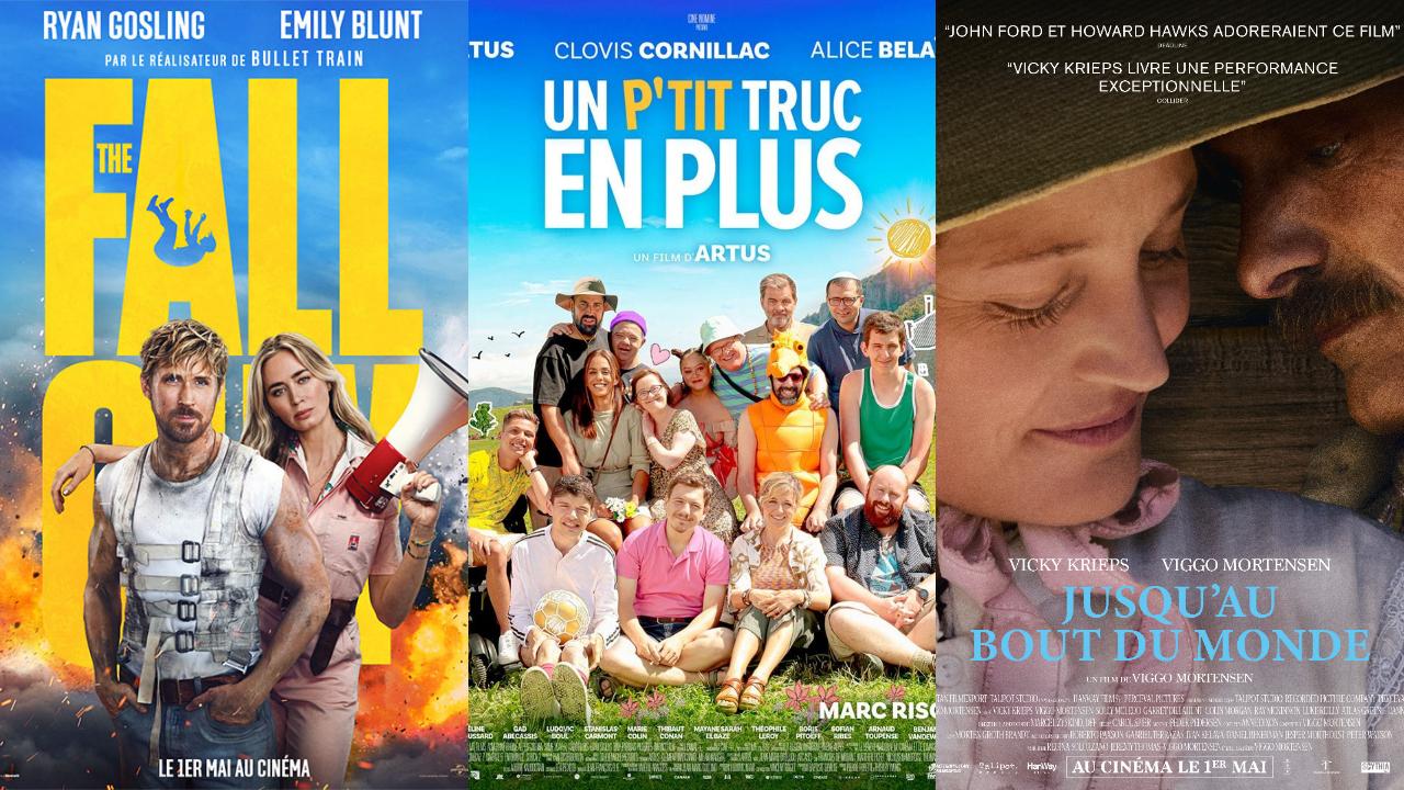 Affiches Films à l'affiche mercredi 1er mai 2024