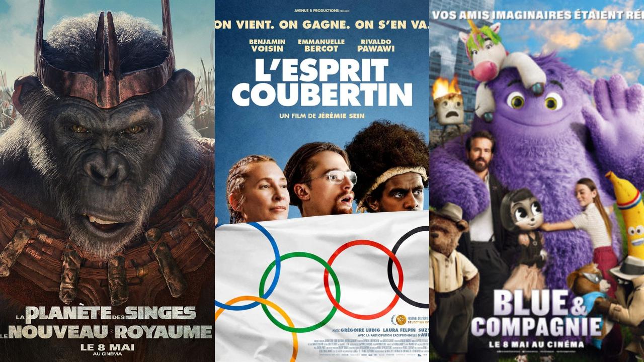 Affiches Films à l'affiche mercredi 8 mai 2024