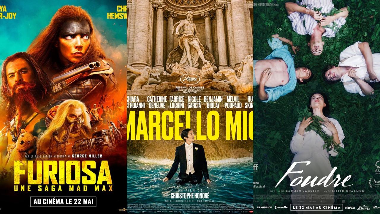 Affiches Films à l'affiche semaine du 22 mai 2024