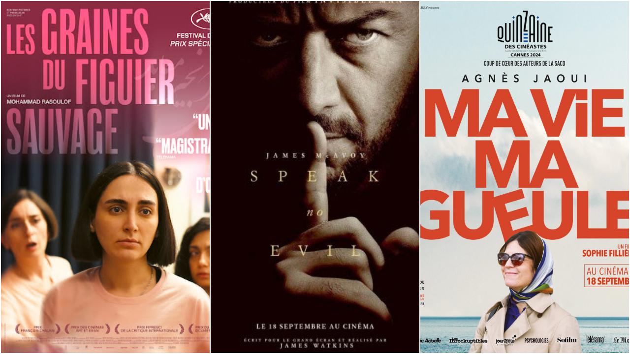 Affiches Films à l'affiche semaine du 18 septembre 2024