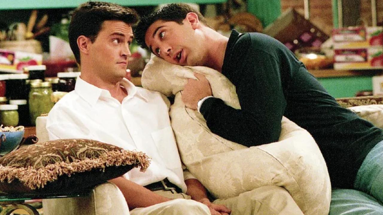 Friends Matthew Perry et David schwimmer