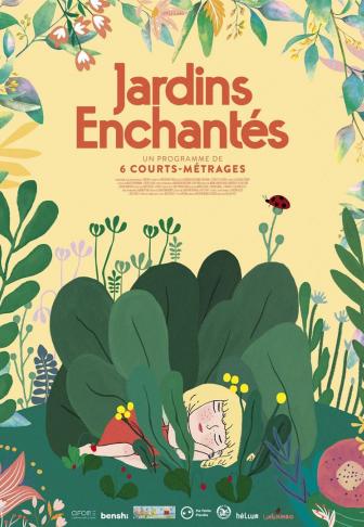 Jardins enchantés - affiche