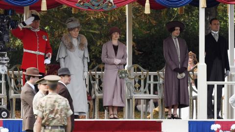 Downton Abbey, tournage, film