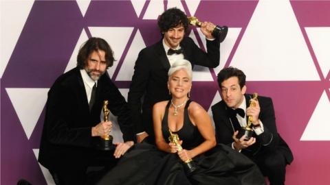 Oscars 2019 : Lady Gaga et les créateurs de "Shallow"