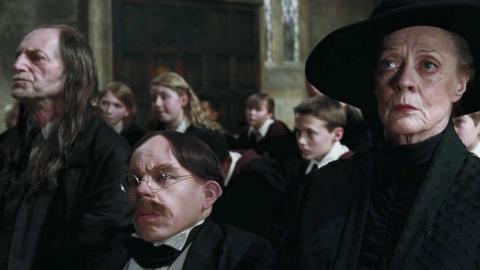 Warwick Davis en professeur Flitwick dans Harry Potter