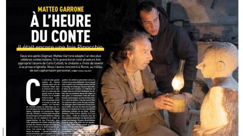 Sommaire de Première n°505 : Interview de Matteo Garrone