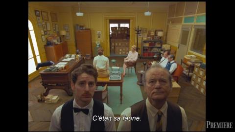 The French Dispatch : Pablo Pauly et Bill Murray