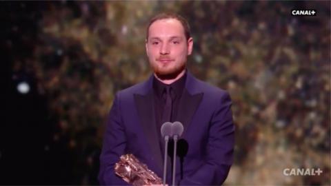 Alexis Manenti remporte le César du meilleur espoir masculin pour Les Misérables