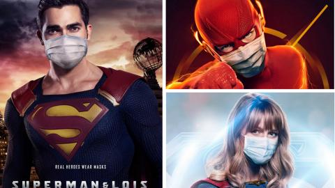 Les super-héros du ArrowVerse s'affichent masqués